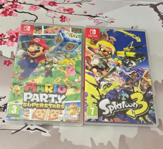 Mario Party Superstars SIGILLATO e Splatoon 3