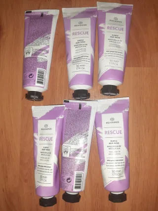 Mascarilla Arcilla Morada Equivalenza Rescue