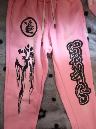 Pantalones/Sudadera Hellstar Rosa