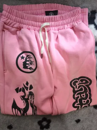 Pantalones/Sudadera Hellstar Rosa