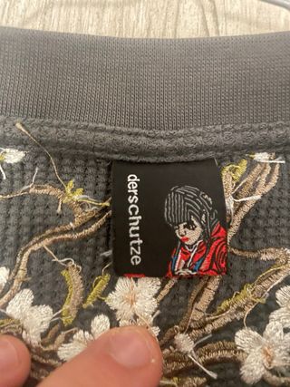 Longsleeve Derschutze Grigio