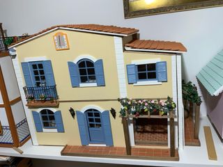 Casa delle bambole mediterranea