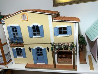 Casa delle bambole mediterranea