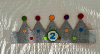 Gorro de cumpleaños con números