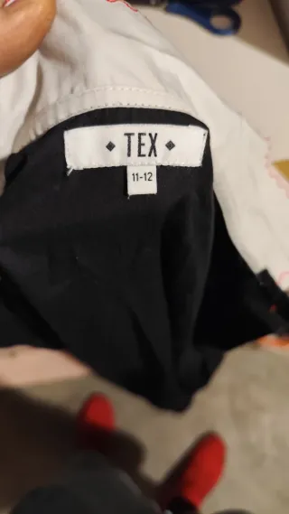 Grembiule scuola nero con cuori