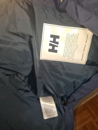Gabardina Helly Hansen Azul Talla M