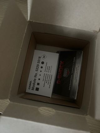 Reloj Casio G-Shock Nuevo Dorado/Plateado