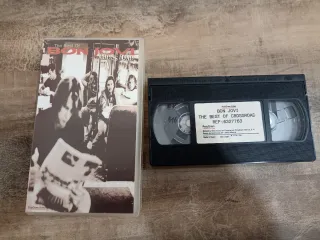 Lote CD + VHS Bon Jovi Crossroad + regalo