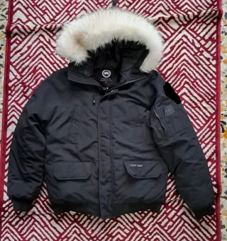Giacca invernale Canada Goose nera