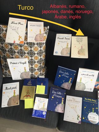 Colección El Principito en varios idiomas