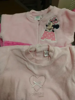 Lote buzo y 2 pijamas invierno t.12 meses