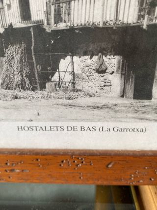 Lamina enmarcada Hostalets d’en Bas 32x25