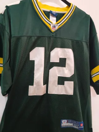 Camiseta NFL Green Bay Packers #12 Aaron Rodgers