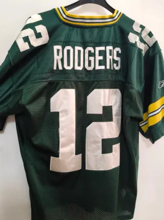 Camiseta NFL Green Bay Packers #12 Aaron Rodgers