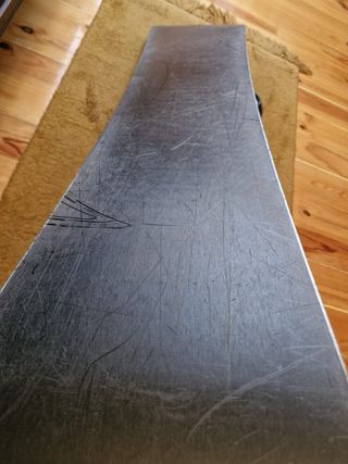 Tabla de Snowboard con Fijaciones