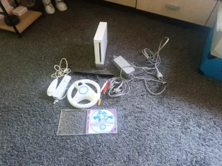 Nintendo Wii + Mario Kart + Accessori