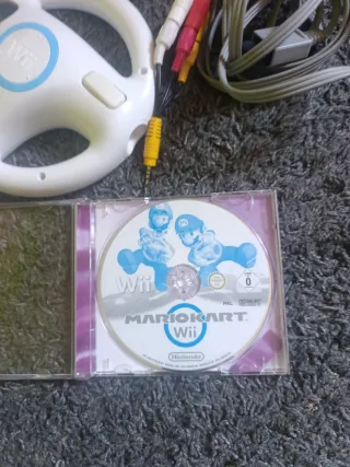 Nintendo Wii + Mario Kart + Accessori
