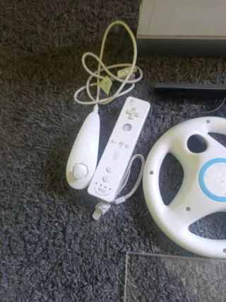 Nintendo Wii + Mario Kart + Accessori