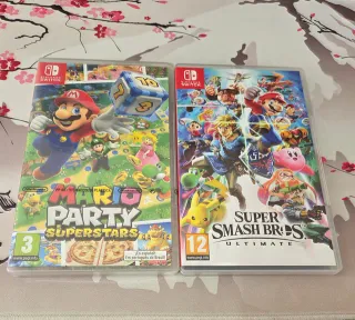 Mario Party Superstars PRECINTADO + Smash Bros