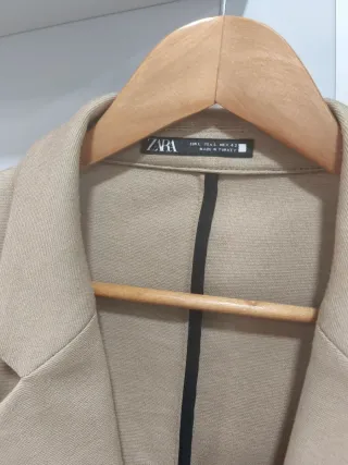 Americana Zara Hombre Algodón