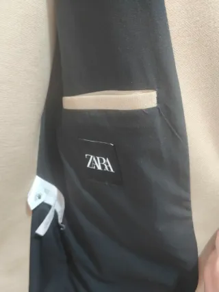Americana Zara Hombre Algodón