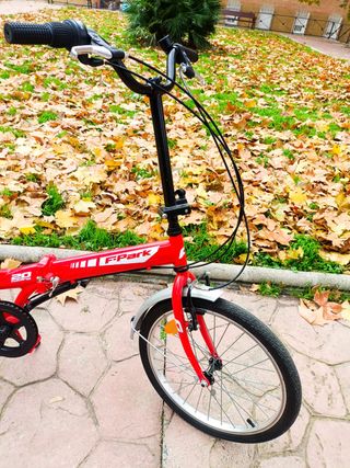 Bicicleta plegable urbana 20” como nueva