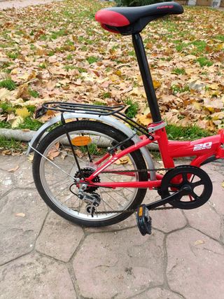 Bicicleta plegable urbana 20” como nueva