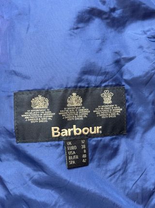 Chaqueta Barbour Azul Talla L