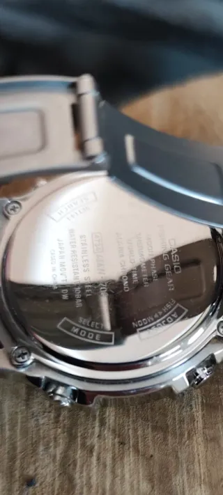 Reloj CASIO AMW-706 FISHING GEAR,Acero