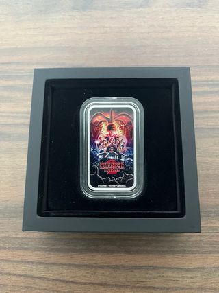 Stranger Things Moneda Plata 1 Oz 2026. Season 2.