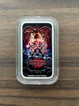 Stranger Things Moneda Plata 1 Oz 2026. Season 2.