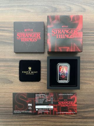 Stranger Things Moneda Plata 1 Oz 2026. Season 2.