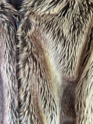 Chaquetón pelo marrón