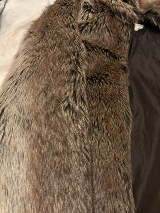 Chaquetón pelo marrón