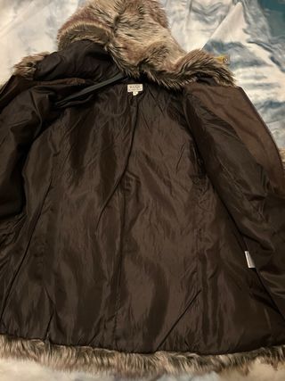 Chaquetón pelo marrón