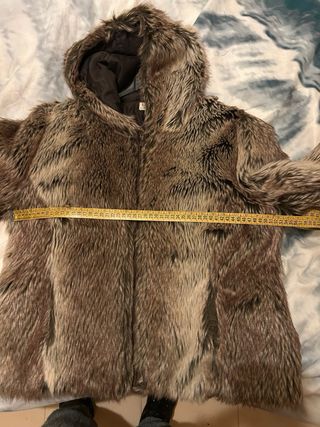 Chaquetón pelo marrón