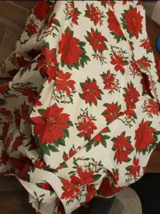 Tovaglia Natale Stella Rettangolare 140x280