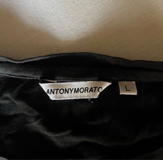 Camiseta Antony Morato Negra Manga Corta algodón