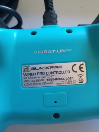 Controller Blackfire per Nintendo Switch Turchese