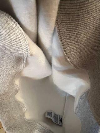 Sudadera Stone Island Gris Media Cremallera