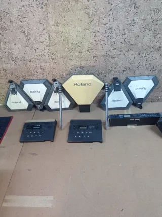 Pads y bombo Roland Batería Electrónica