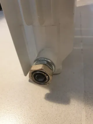 Radiador de agua 10 elementos Distancia ejes 50 cm