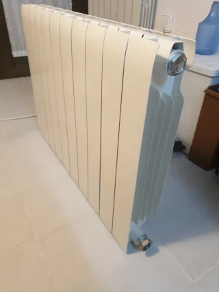 Radiador de agua 10 elementos Distancia ejes 50 cm