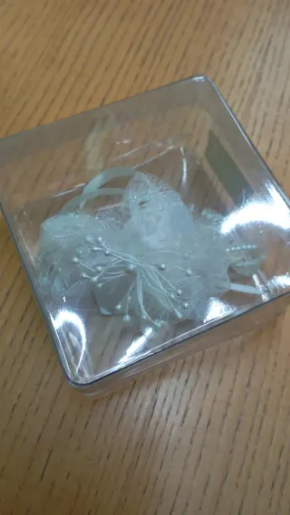 Tocado de fiesta con pasador (Mod. O1-4)