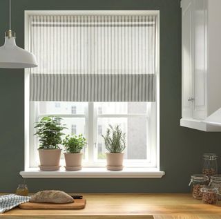 Estore a rullo Ikea a righe