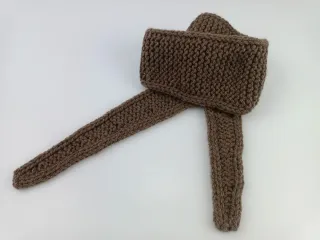 Bufanda Sophie lote 2 unidades beige y marrón