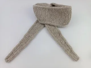 Bufanda Sophie lote 2 unidades beige y marrón