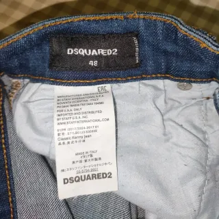 Vaqueros DSQUARED2 Hombre Talla M Desgastados