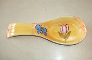 Supporto per cucchiai in ceramica