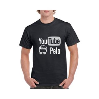 Camiseta unisex 100% algodón YOUTUBE PELO